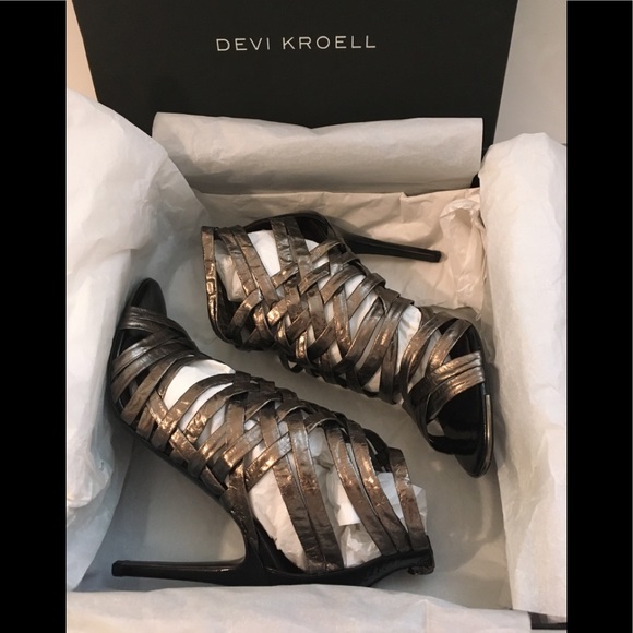 🌸Devi Kroell🌸Textured Woven Leather Sandal🌸 - Picture 8 of 15